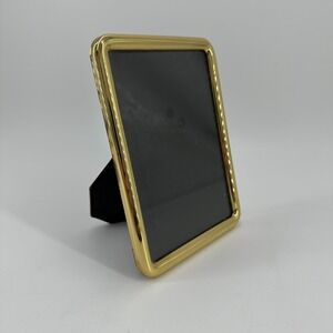 Vintage 5"x7" Brass Photo Frame Mid-Century Tabletop/Desk Decor